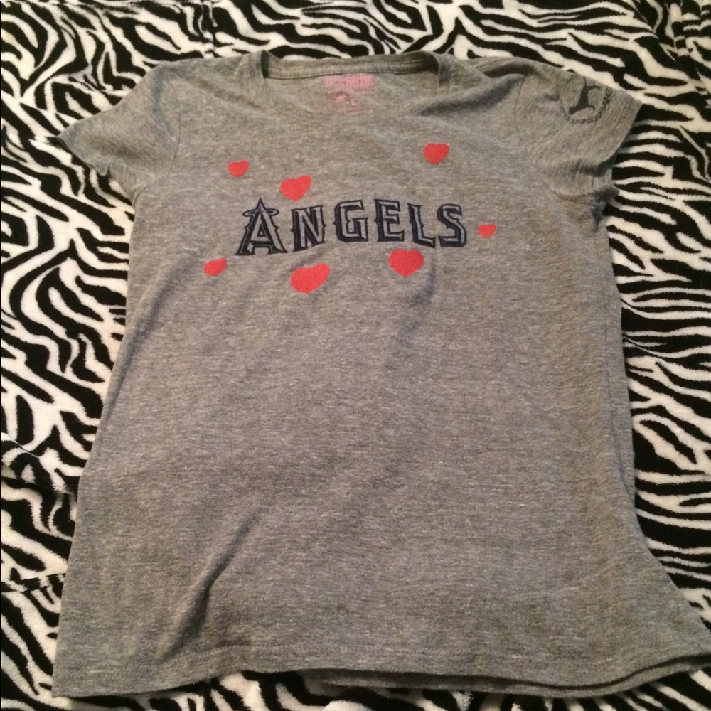 VS PINK MLB Angels Tee